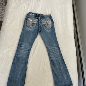 Rock Revival Women's Dark Blue Boot Cut Jeans